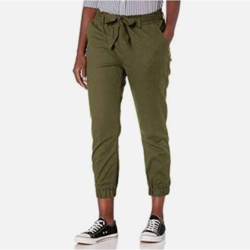 Levi's Tapered Jet Set Pull-On Belted Pants Paper Bag Style Women's size S Y2K - Picture 1 of 11